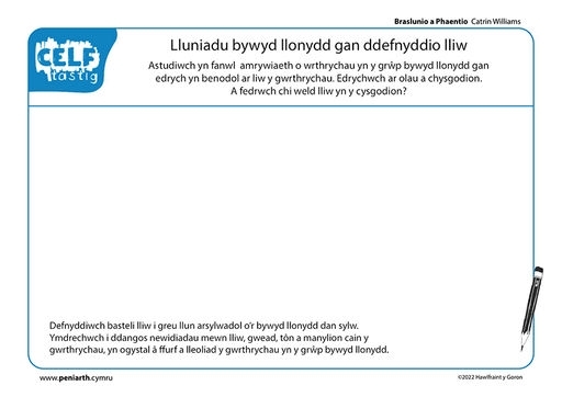 CW Braslunio a Phaentio Cyfansoddiad f1004