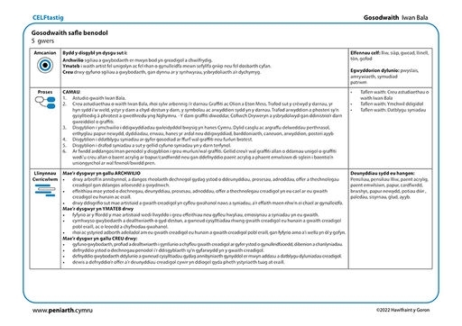 IB Gosodwaith safle benodol f1001
