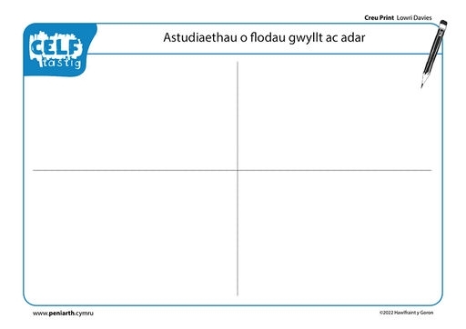LD Creu Print stensil o fywyd gwyllt gwrthrych pob dydd f1004