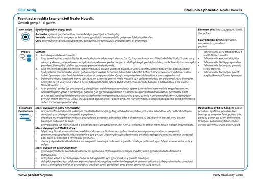 NH Braslunio a phaentio Paentiad graddfa mawr f1001