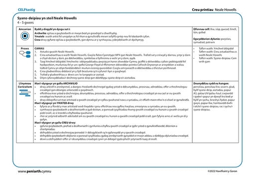NH Creu printiau Cyanoteipiau f1001